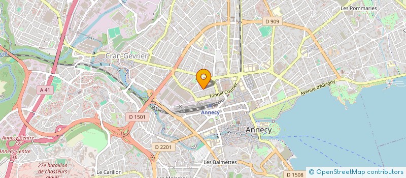 localisation de l'entreprise MONSIEUR IBRAHIM ALTINEL à ANNECY
