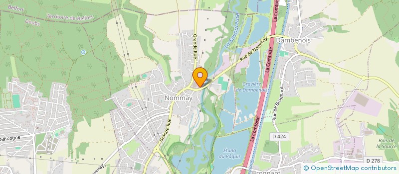 localisation de l'entreprise MONSIEUR IBRAHIM ALTUNKAYNAK  NOMMAY