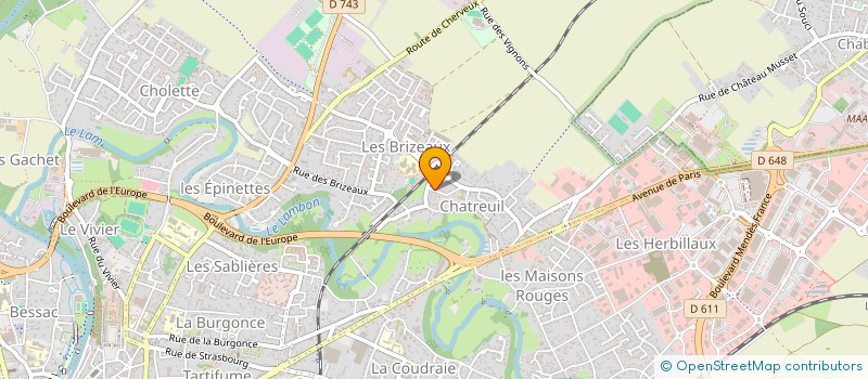 localisation de l'entreprise MONSIEUR IBRAHIM ALY  NIORT