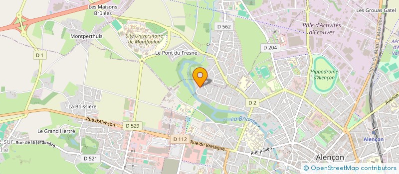 localisation de l'entreprise MONSIEUR IBRAHIM ARHAB à ALENCON