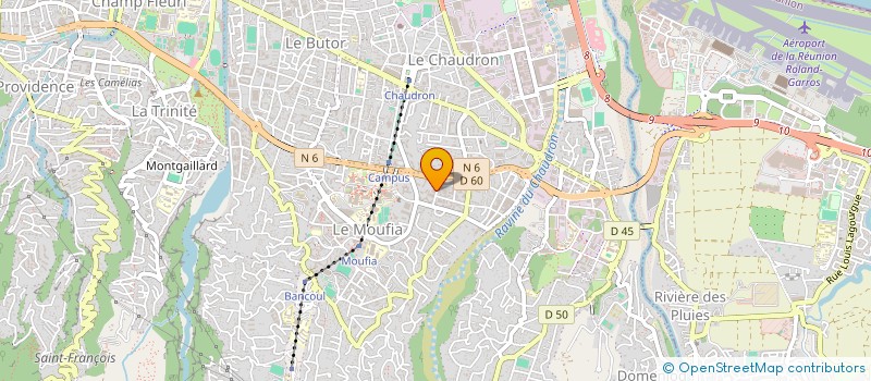 localisation de l'entreprise MONSIEUR IBRAHIM ATTOUMANI à SAINT-DENIS