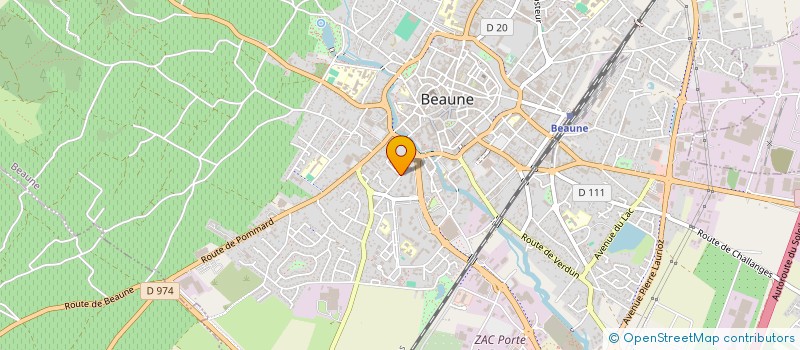 localisation de l'entreprise MONSIEUR IBRAHIM AWALY à BEAUNE