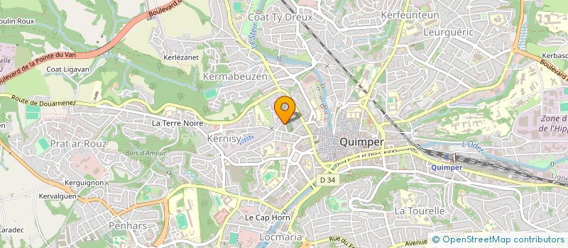 localisation de l'entreprise MONSIEUR IBRAHIM BACAR  LORIENT