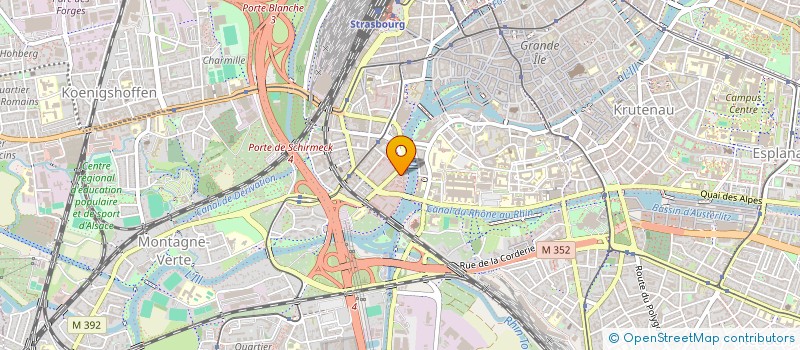 localisation de l'entreprise MONSIEUR IBRAHIM BAH à STRASBOURG