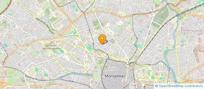 localisation de l'entreprise MONSIEUR IBRAHIM BAHAE à MONTPELLIER