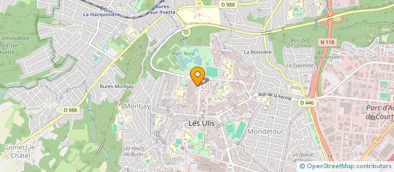 localisation de l'entreprise MONSIEUR IBRAHIM BARO à LES ULIS