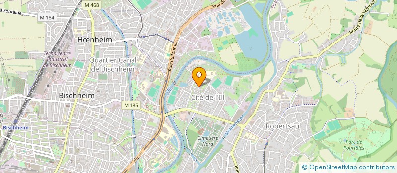 localisation de l'entreprise MONSIEUR IBRAHIM BARRY  STRASBOURG