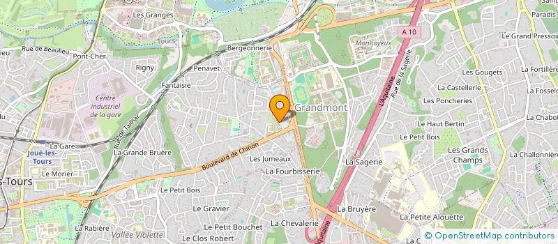 localisation de l'entreprise MONSIEUR IBRAHIM BEHILLIL  JOUE-LES-TOURS