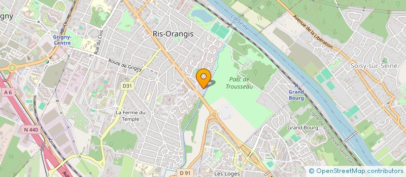 localisation de l'entreprise MONSIEUR IBRAHIM BEN AMAR à RIS-ORANGIS