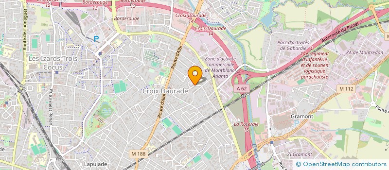 localisation de l'entreprise MONSIEUR IBRAHIM BENAMAR à TOULOUSE