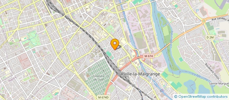 localisation de l'entreprise MONSIEUR IBRAHIM BENMAKHLOUF  NANCY