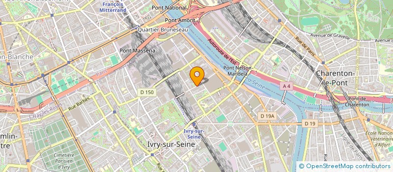 localisation de l'entreprise MONSIEUR IBRAHIM BENOKBA à IVRY-SUR-SEINE