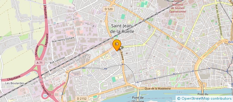 localisation de l'entreprise MONSIEUR IBRAHIM BEREKSI REGUIG à SAINT-JEAN-DE-LA-RUELLE