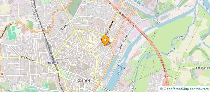 localisation de l'entreprise MONSIEUR IBRAHIM BERISA  ROANNE