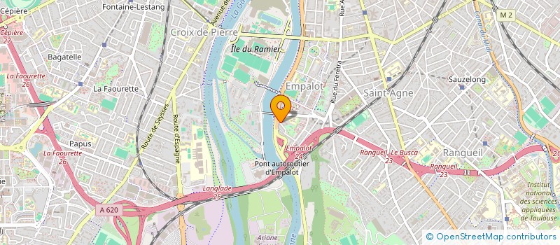 localisation de l'entreprise MONSIEUR IBRAHIM BESSOLTANE à TOULOUSE