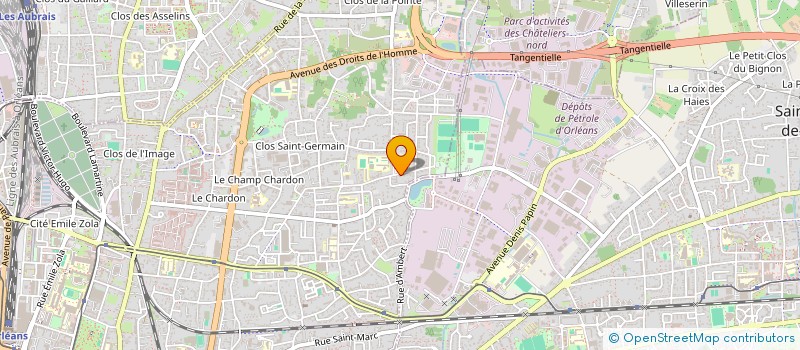 localisation de l'entreprise MONSIEUR IBRAHIM BOUAYACH à ORLEANS