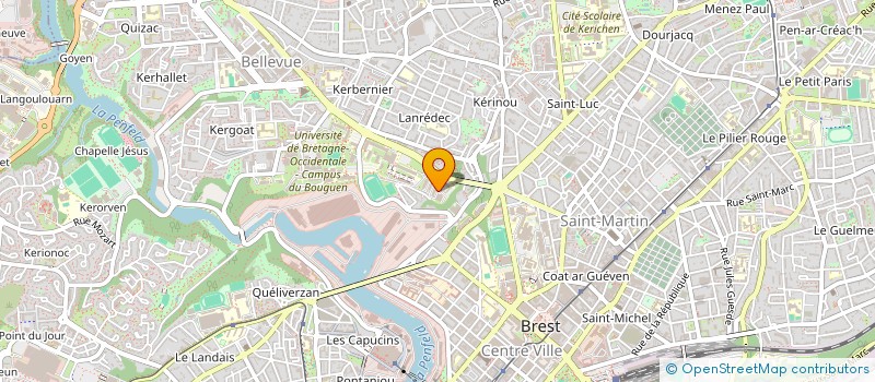 localisation de l'entreprise MONSIEUR IBRAHIM BOUAZZA à BREST
