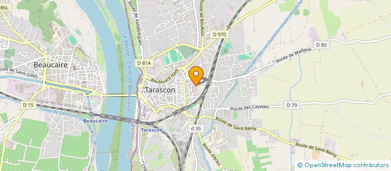 localisation de l'entreprise MONSIEUR IBRAHIM BOUDIKANE  TARASCON