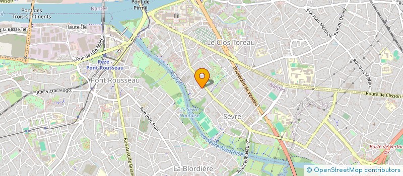 localisation de l'entreprise MONSIEUR IBRAHIM BOUDOUF à NANTES