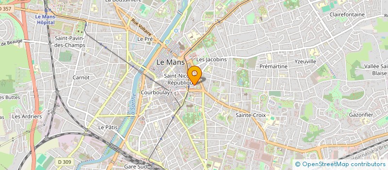 localisation de l'entreprise MONSIEUR IBRAHIM BOUKERDOUS  LE MANS