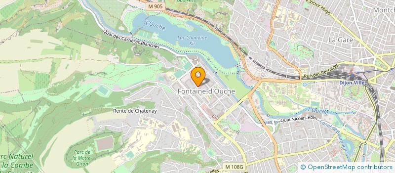 localisation de l'entreprise MONSIEUR IBRAHIM BOURA à DIJON