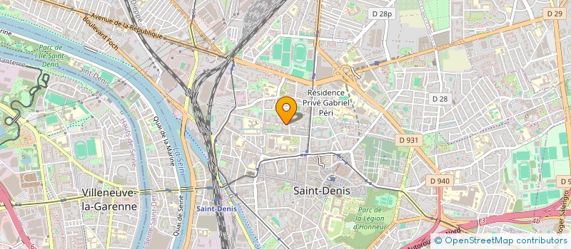 localisation de l'entreprise MONSIEUR IBRAHIM CAMARA  SAINT-DENIS