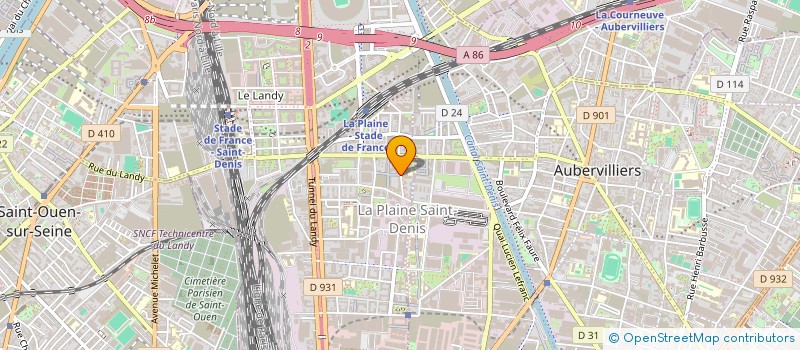 localisation de l'entreprise MONSIEUR IBRAHIM CAMARA à SAINT-DENIS