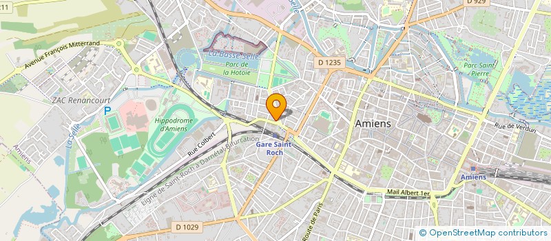localisation de l'entreprise MONSIEUR IBRAHIM CAMARA à AMIENS