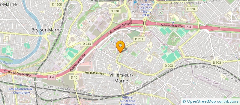 localisation de l'entreprise MONSIEUR IBRAHIM CAMARA  VILLIERS-SUR-MARNE