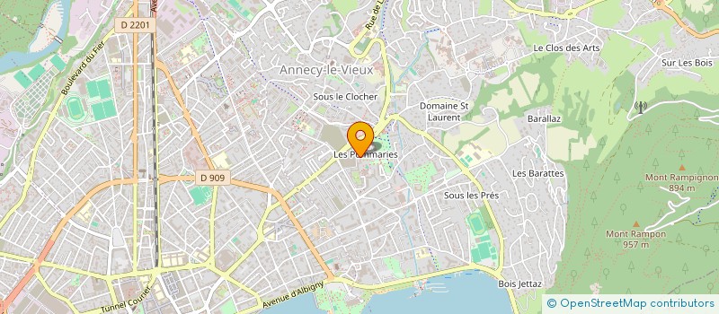 localisation de l'entreprise MONSIEUR IBRAHIM CAVUS à ANNECY