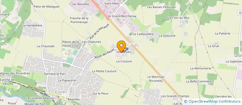 localisation de l'entreprise MONSIEUR IBRAHIM CAVUSOGLU  ESVRES