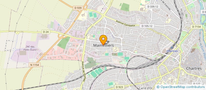 localisation de l'entreprise MONSIEUR IBRAHIM CENGIZ à MAINVILLIERS