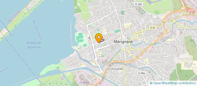 localisation de l'entreprise MONSIEUR IBRAHIM CETIN à MARIGNANE