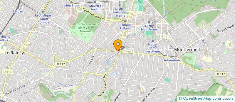 localisation de l'entreprise MONSIEUR IBRAHIM CIFTCI à CLICHY-SOUS-BOIS