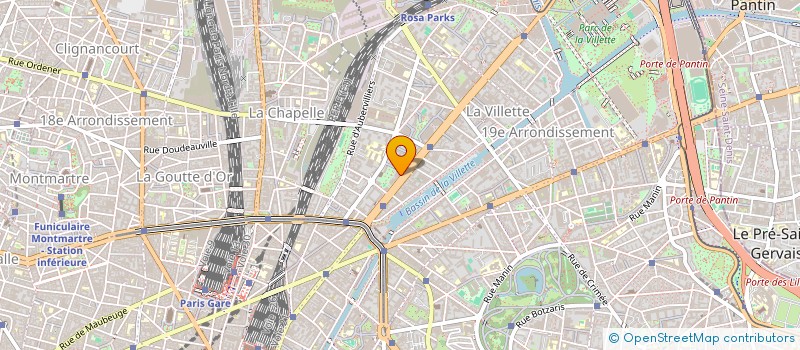 localisation de l'entreprise MONSIEUR IBRAHIM CISSOKO  PARIS