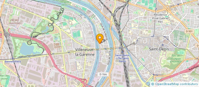 localisation de l'entreprise MONSIEUR IBRAHIM COULIBALY  L'ILE-SAINT-DENIS