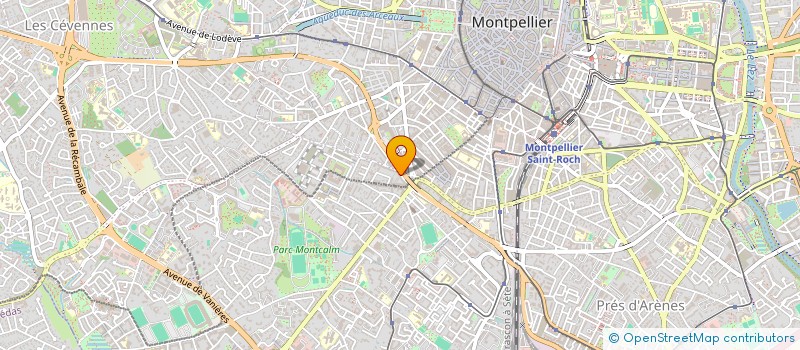 localisation de l'entreprise MONSIEUR IBRAHIM COULIBALY à MONTPELLIER