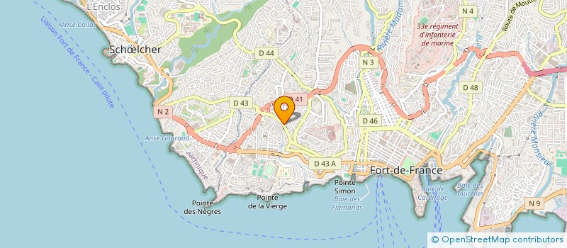 localisation de l'entreprise MONSIEUR IBRAHIM DAIFALLAH à FORT-DE-FRANCE