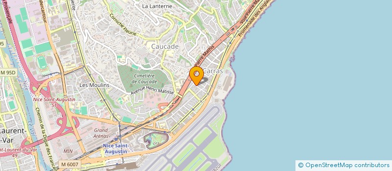 localisation de l'entreprise MONSIEUR IBRAHIM DAOUD à NICE