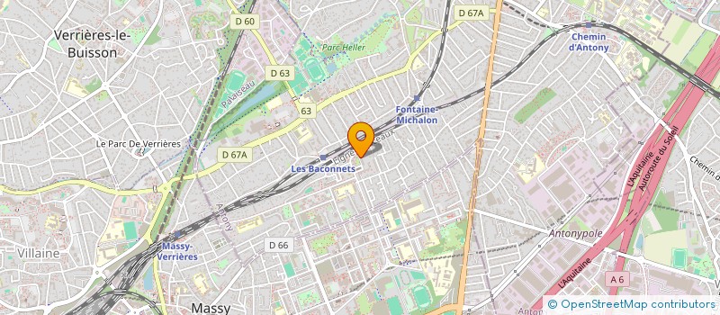 localisation de l'entreprise MONSIEUR IBRAHIM DEMBA SOULIYE à ANTONY