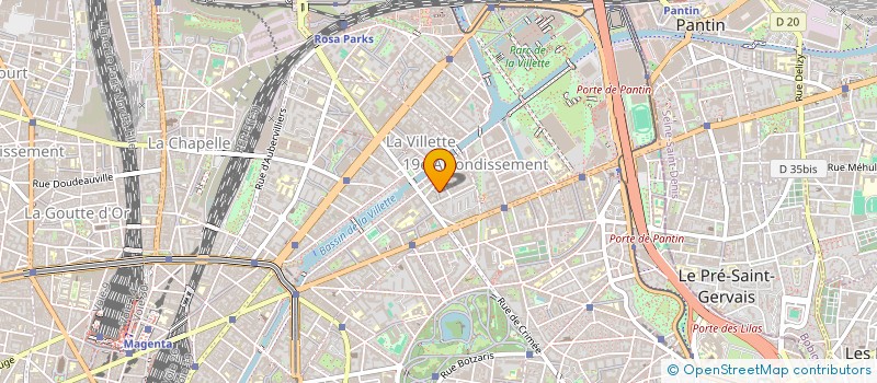 localisation de l'entreprise MONSIEUR IBRAHIM DIABIARA  PARIS