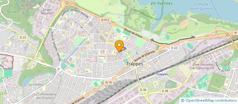 localisation de l'entreprise MONSIEUR IBRAHIM DIAKHABY à TRAPPES