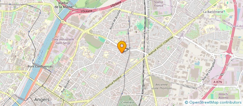 localisation de l'entreprise MONSIEUR IBRAHIM DIAKITE à ANGERS