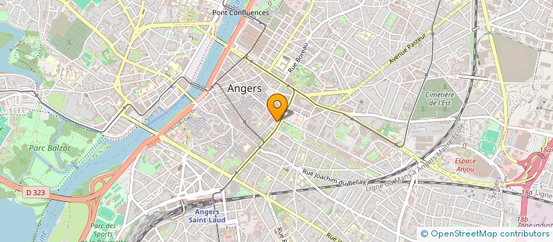 localisation de l'entreprise MONSIEUR IBRAHIM DIALLA à ANGERS