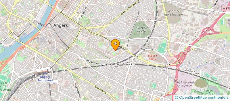 localisation de l'entreprise MONSIEUR IBRAHIM DIALLO à ANGERS