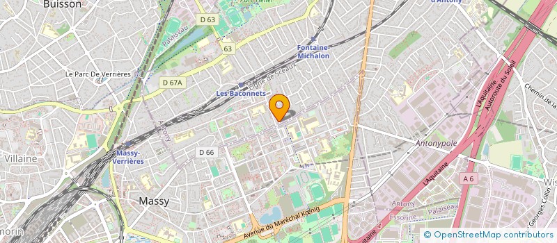 localisation de l'entreprise MONSIEUR IBRAHIM DIALLO à ANTONY