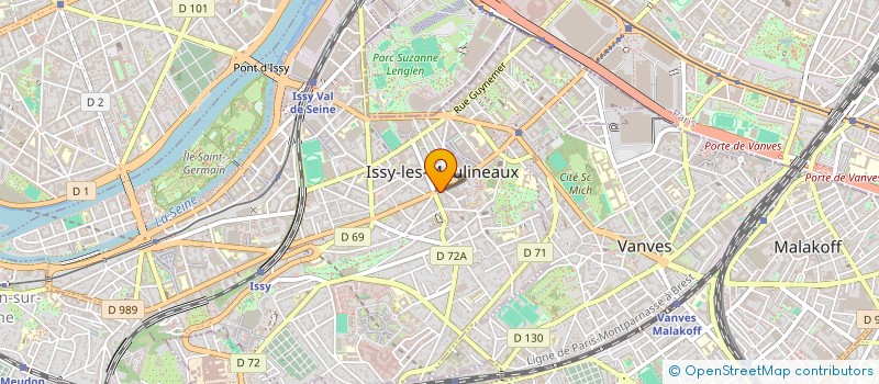 localisation de l'entreprise MONSIEUR IBRAHIM DIALLO à ISSY-LES-MOULINEAUX