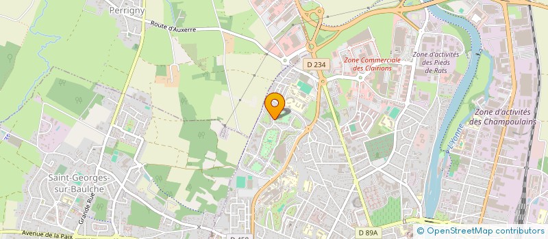 localisation de l'entreprise MONSIEUR IBRAHIM DIALLO à AUXERRE