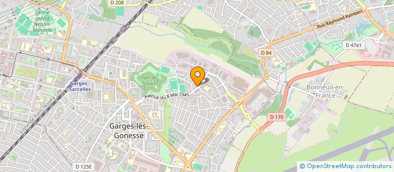 localisation de l'entreprise MONSIEUR IBRAHIM DIANIFABA  GARGES-LES-GONESSE