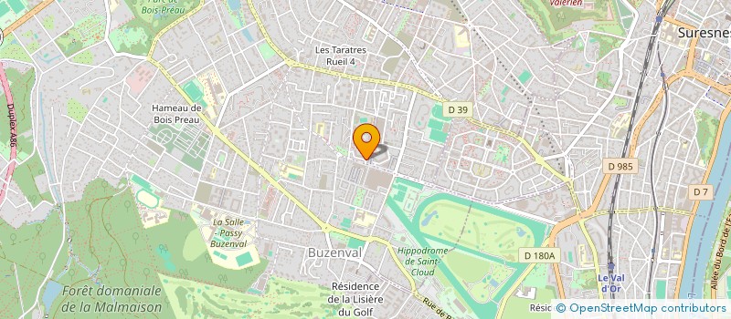 localisation de l'entreprise MONSIEUR IBRAHIM DIARRA à RUEIL-MALMAISON